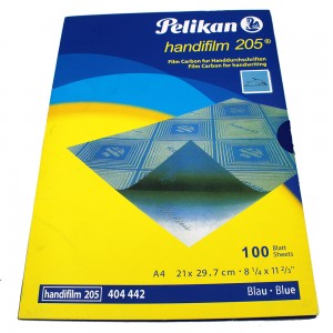 Καρμπόν Pelikan μπλε πλαστικό A4 100Φ 205